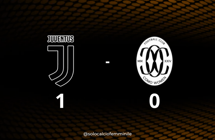 Juventus-Como Women 1-0: bianconere vicine alla semifinale