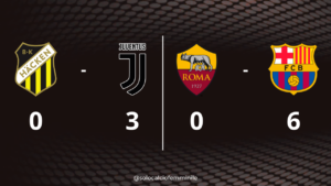 UWCL, 2a giornata: Roma-Barcellona 0-6 e BK Häcken-Juventus 0-3