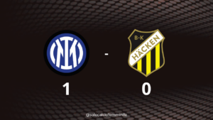 Inter-BK Häcken 1-0: esordio con vittoria in League Phase