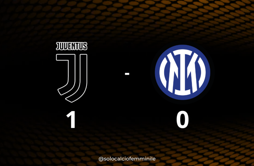 Juventus-Inter 1-0: bianconere prime finaliste