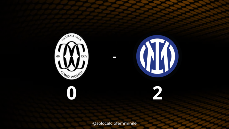 Como Women-Inter 0-2: nerazzurre a punteggio pieno