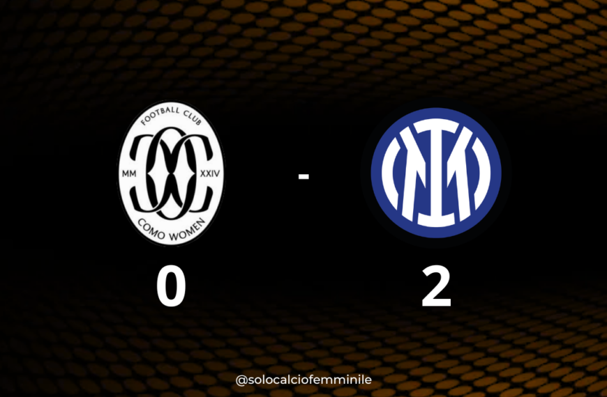 Como Women-Inter 0-2: nerazzurre a punteggio pieno
